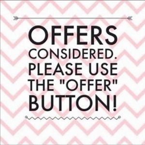 ALL OFFERS CONSIDERED